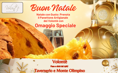 Regala un Natale più dolce con il Panettone Artigianale del Pane dei Volonté!