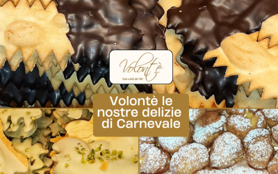 Dolci di Carnevale artigianali da Volontè