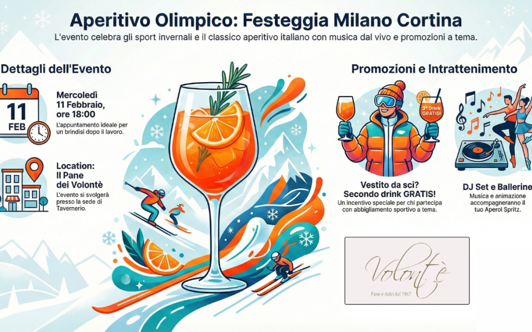 APERITIVO OLIMPICO NON IL SOLITO APERITIVO