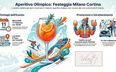 APERITIVO OLIMPICO NON IL SOLITO APERITIVO